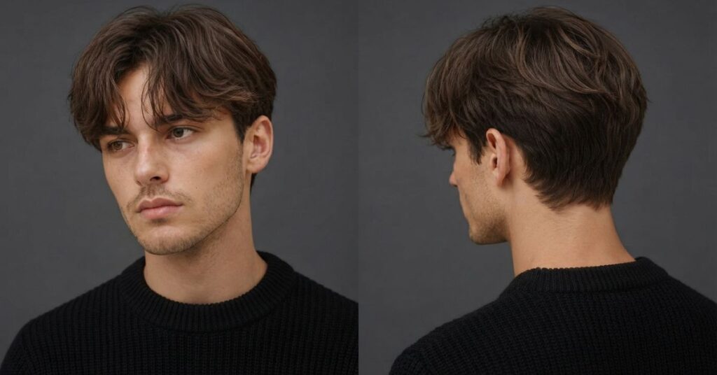 Short Curtain Bangs