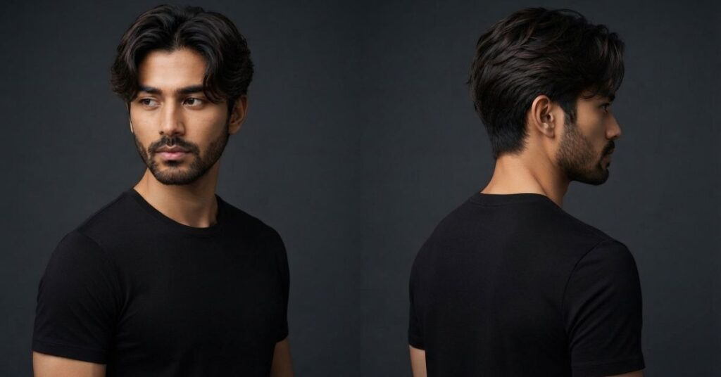 Middle Part with Taper