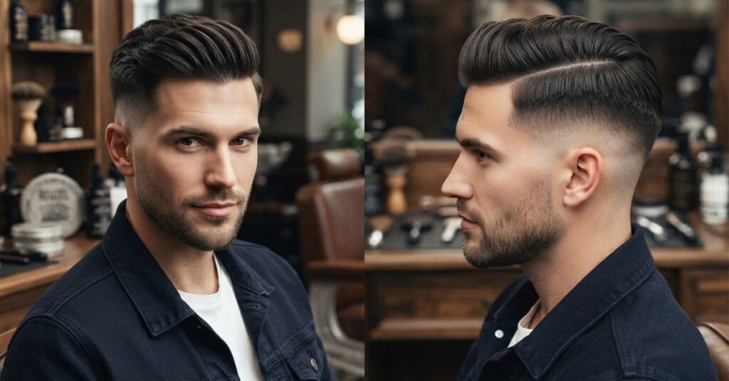 Classic Comb Over Undercut