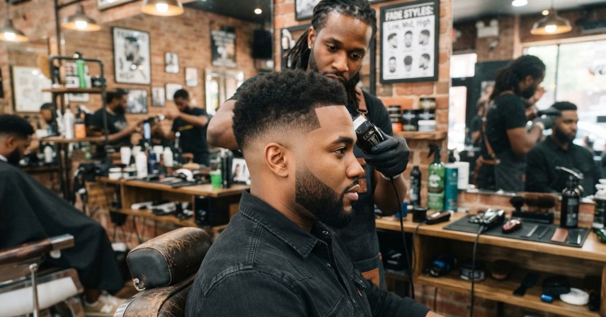 Fade Haircuts for Black Men
