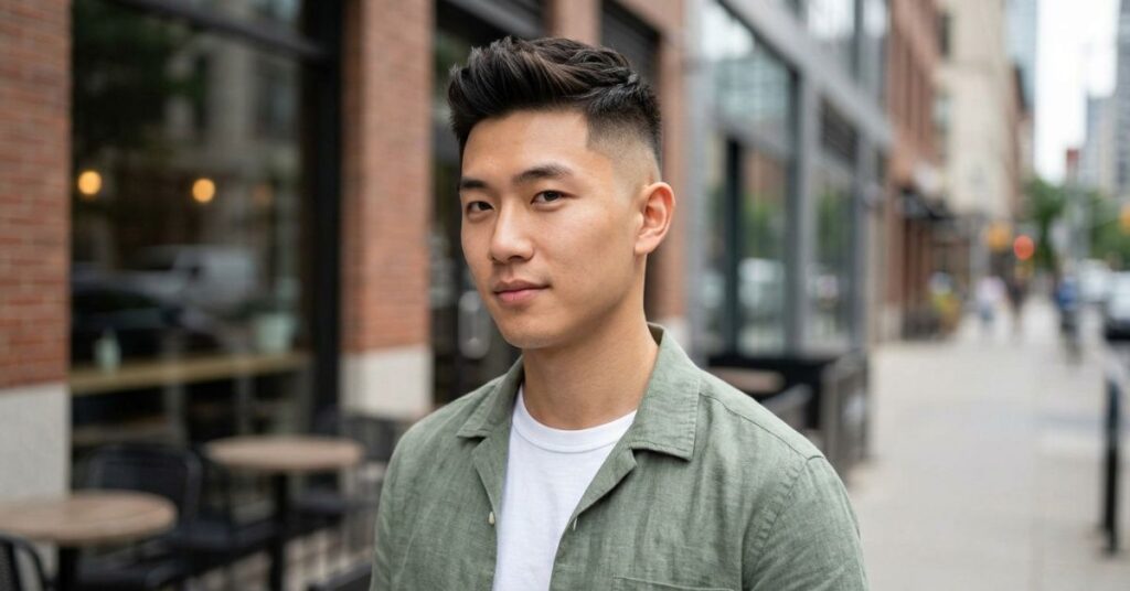High Fade Short Quiff