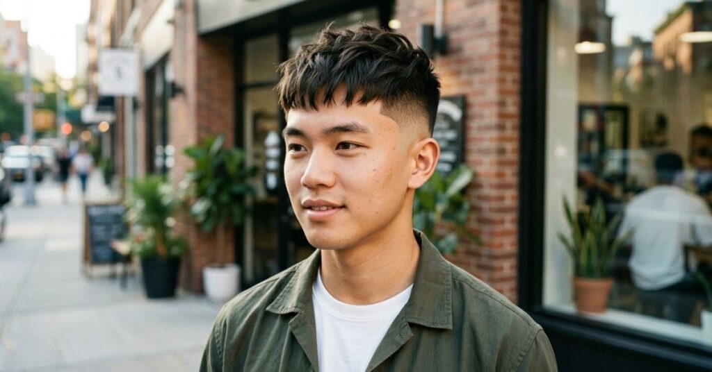 High Fade Textured Crop