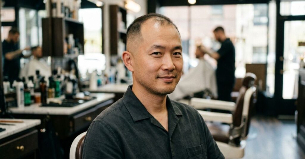 High Fade for Balding Men