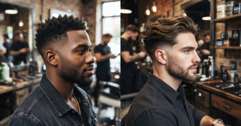 Short & Long Mid Taper Fade Styles