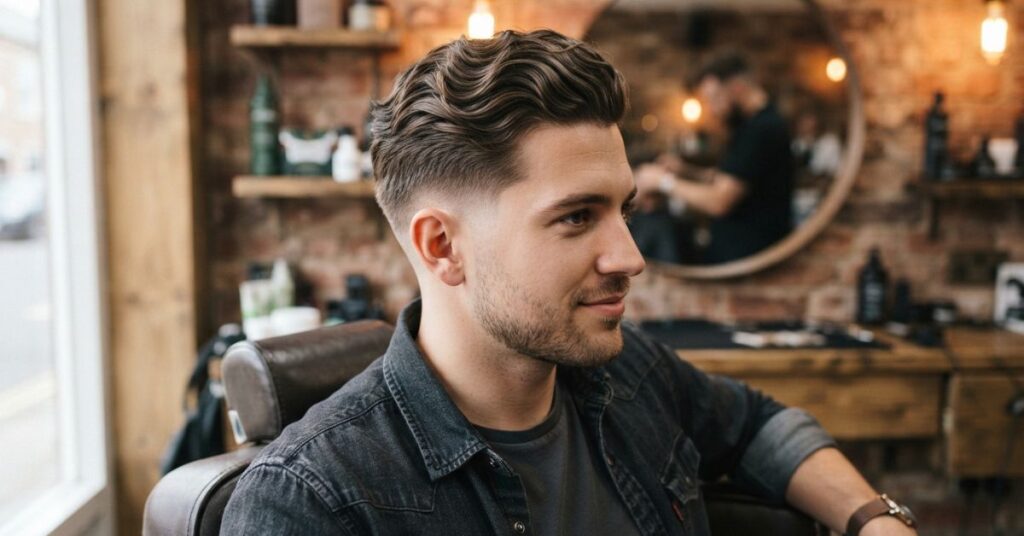 Wavy Comb Over